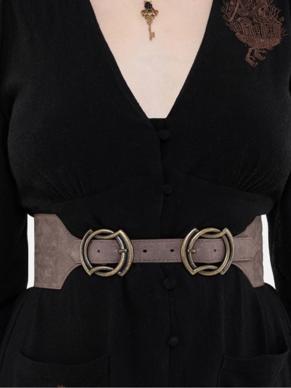 Disturbia Tessara Celtic Knot Waist Belt - Picture 3 of 7